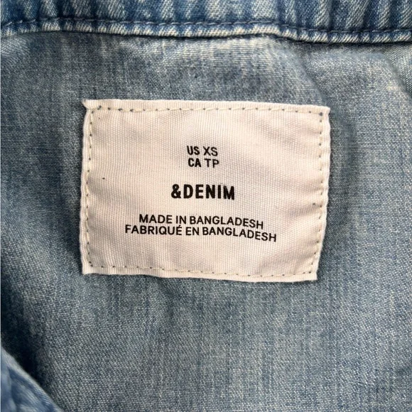 &Denim Utility Jacket 💙 - Picture 5 of 5